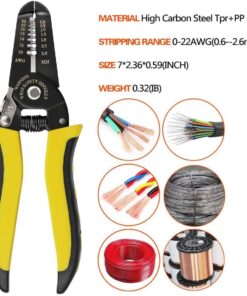 7inch Wire Stripping Pliers Tool Multi-Function Stripping Pliers Hand Tool - MegaEshop.PK