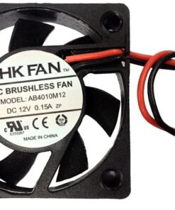 40x40x10mm DC 12V 0.15A FD4020 Brushless Cooling Fan Radiator 2Pin