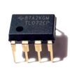 TL072CP DIP-8 Ops Amplifiers-Op Amps Dual Low Noise JFET - MegaEshop.PK
