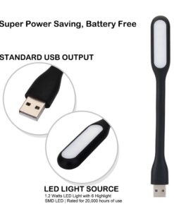 Mini USB portable LED Light Lamp for Laptop, Power Bank, Portable Night Light or Reading Lamp