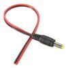 DC 12V Male Power Supply Jack Connector Cable Plug Cord Wire 5.5mm x 2.1mm - MegaEshop.PK