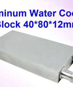 Alternative view of 40X80 Aluminum Water Cooling Block Liquid 40 x 80 x 12mm Water Cooler