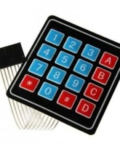 16 Key 4x4 Membrane Switch Keypad 4*4 Matrix Array Smart Car keyboard for arduino Diy Kit - MegaEshop.PK