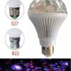 3W 85-265V Dancing RGB Full color Rotating Lamp Multicolor Auto Rotating LED Bulb - MegaEshop.PK