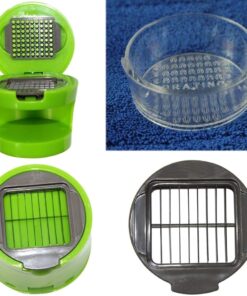 Alternative view of Portable 3 in 1 Multi-function Press Style Manual Garlic Chopper - Green