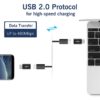 Micro USB to Type-C Adapter Converter Support Fast option