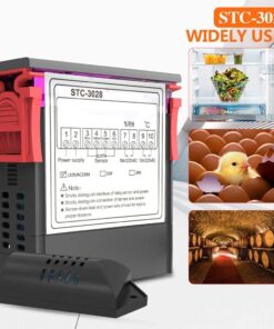 Alternative view of STC-3028 Temperature And Humidity Controller AC 220V