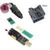 Programmer set 200mil Socket + SOIC8 Clip Adapter + CH341A USB Programmer