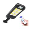 LED Solar Power PIR Motion Sensor Wall Lamp Street Light With Remote HS 8013 - MegaEshop.PK