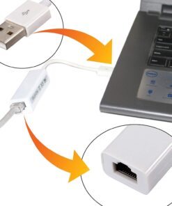 USB To RJ45 Lan Network Ethernet Adapter Card - MegaEshop.PK