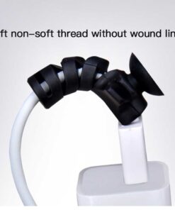 Pack of 4 - Screw Data Line Protective Sleeve Spiral Charger Cable Protector - MegaEshop.PK