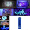 UV LED Flashlight compact ultraviolet for checking currency UV LED Flashlight compact ultraviolet for checking currency