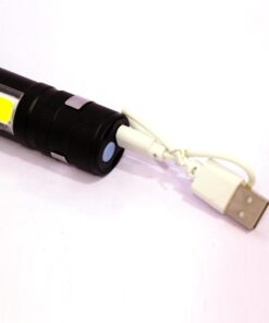 Alternative view of Telescopic Zoom FlashLight / Torchh USA 5000W COB+XPE LED MX-520