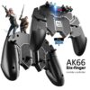 AK66 Mobile Game Controller Six Finger All-in-one Joystick Gamepad for PUBG Standard Controllers