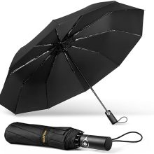 Auto Open Close Strong Rain Proof  golf umbrella collapsible