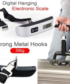 Digital Scale LCD Display Electronic Hook Scale Luggage Hanging