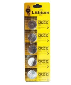 Maxell CR2032 3V Lithium Coin Cell 5pcs Strip