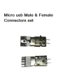 Micro USB 2 Pin Power Connector Male Female
