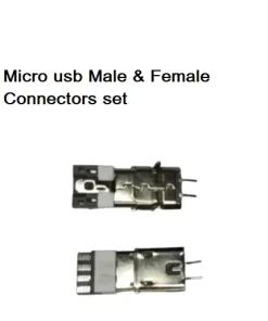 Micro USB 2 Pin Power Connector Male Female