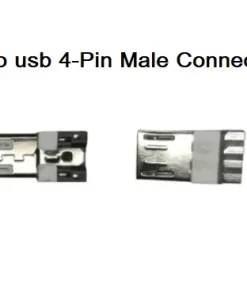 Micro USB 2 Pin Power Male Connector