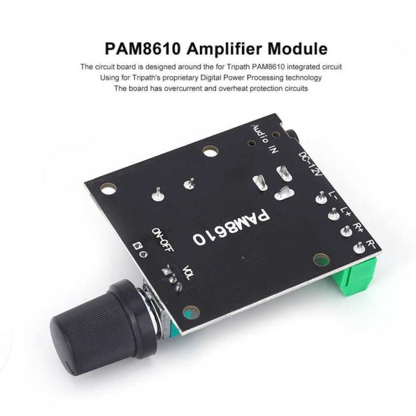 PAM8610 Audio Stereo Amplifier