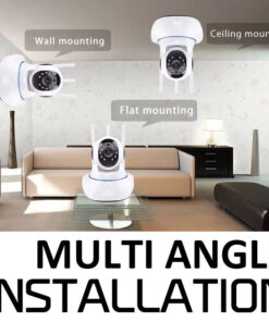 SpeedX HD Wifi IP Camera with LAN Port 2 Way Audio