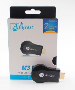 AnyCast M3 Plus 2 Core Airplay 2.4G Miracast Display Dongle TV Stick
