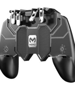 AK66 Mobile Game Controller Six Finger All-in-one Joystick Gamepad for PUBG Standard Controllers