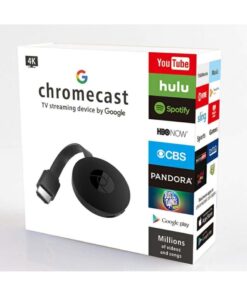 Google Chromecast Home Entertainment WiFi Streaming Device, Stream Content from Smartphones/Tablet to HDMI TV - MegaEshop.PK