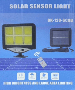 Solar Sensor Light BK‑128‑6COB