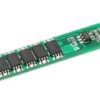 1S 15A 3.7V Li-ion 6MOS BMS PCM Protection Board for 18650 Lithium Lion Battery - MegaEshop.PK