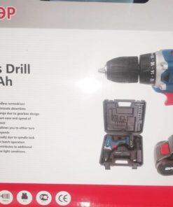 Alternative view of BNKTOP Double Battery 21v Variable Electric Drill Machine Cordless Rechargeable