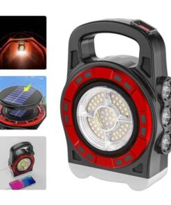 20W Hurry Bolt Multifunctional Solar Lamp flashlight Torch - MegaEshop.PK