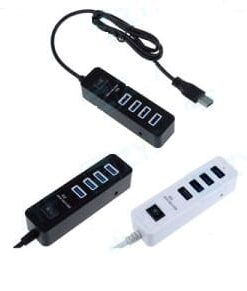 USB Hub Switch 4 Port USB Hub 3.0 with Switch 5 Gbps - MegaEshop.PK