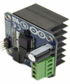 Alternative view of Double BTS7960B DC 43A Stepper Motor Driver H-Bridge PWM