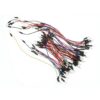Breadboard Flexible jumper wire Jumper Cables Wires for Arduino 65Pcs - MegaEshop.PK