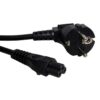EU Cloverleaf C5 Power Mains Cable Lead / Euro Plug - MegaEshop.PK