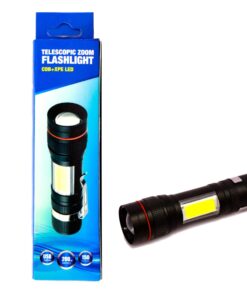 Telescopic Zoom FlashLight / Torchh USA 5000W COB+XPE LED MX-520