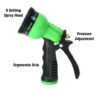 Water Spray Gun for Wash | 8 in1 Nozzle Water Spray gun for Garden & Car Wash - MegaEshop.PK