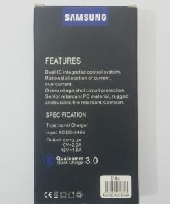 Alternative view of Samsung Charger plus Cable Fast Charging Travel Adapter Charger for Galaxy S10 / S10 Plus