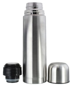 Silver 500ml Stainless Steel Vacuum Thermoses Flask Cup Hot Cold thermal Water Bottle