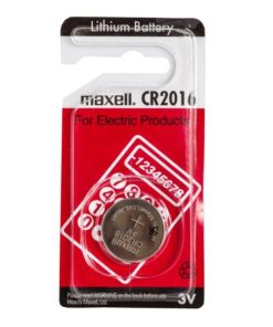 Maxell CR2016 Genuine 3V Lithium Coin Cell