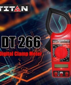 TITAN 266 Digital Clamp Meter 500V Insulation Tester