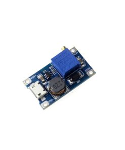 MT3608 with MICRO USB Adjustable Step Up Boost Module 2A - MegaEshop.PK