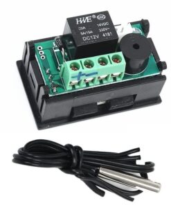 Alternative view of W1209WK W2809 DC 12V LED Digital Thermostat Temperature Control Module + NTC Sensor thermostat Incubation