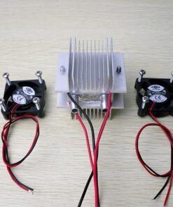 Alternative view of Thermoelectric Peltier Refrigeration Cooling System Kit Cooler Fan