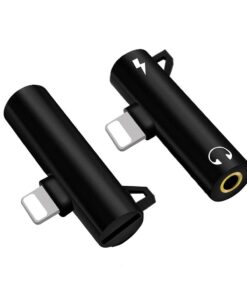 Lightning to 3.5mm Aux Earphone Jack Charge Adapter Cable for iPhone