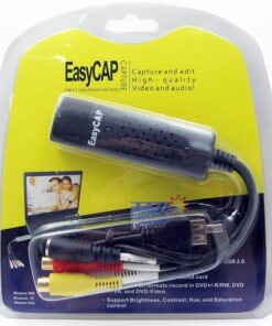 Easycap USB 2.0 Easy Cap Video TV DVD VHS DVR Capture Adapter Easier Cap 720P