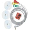ECG Monitoring Sensor Module AD8232 Kit for Measuring Heart Pulse