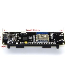 Alternative view of WeMos D1 Esp-Wroom-02 Motherboard ESP8266 Mini WiFi Nodemcu Module with 18650 Battery holder